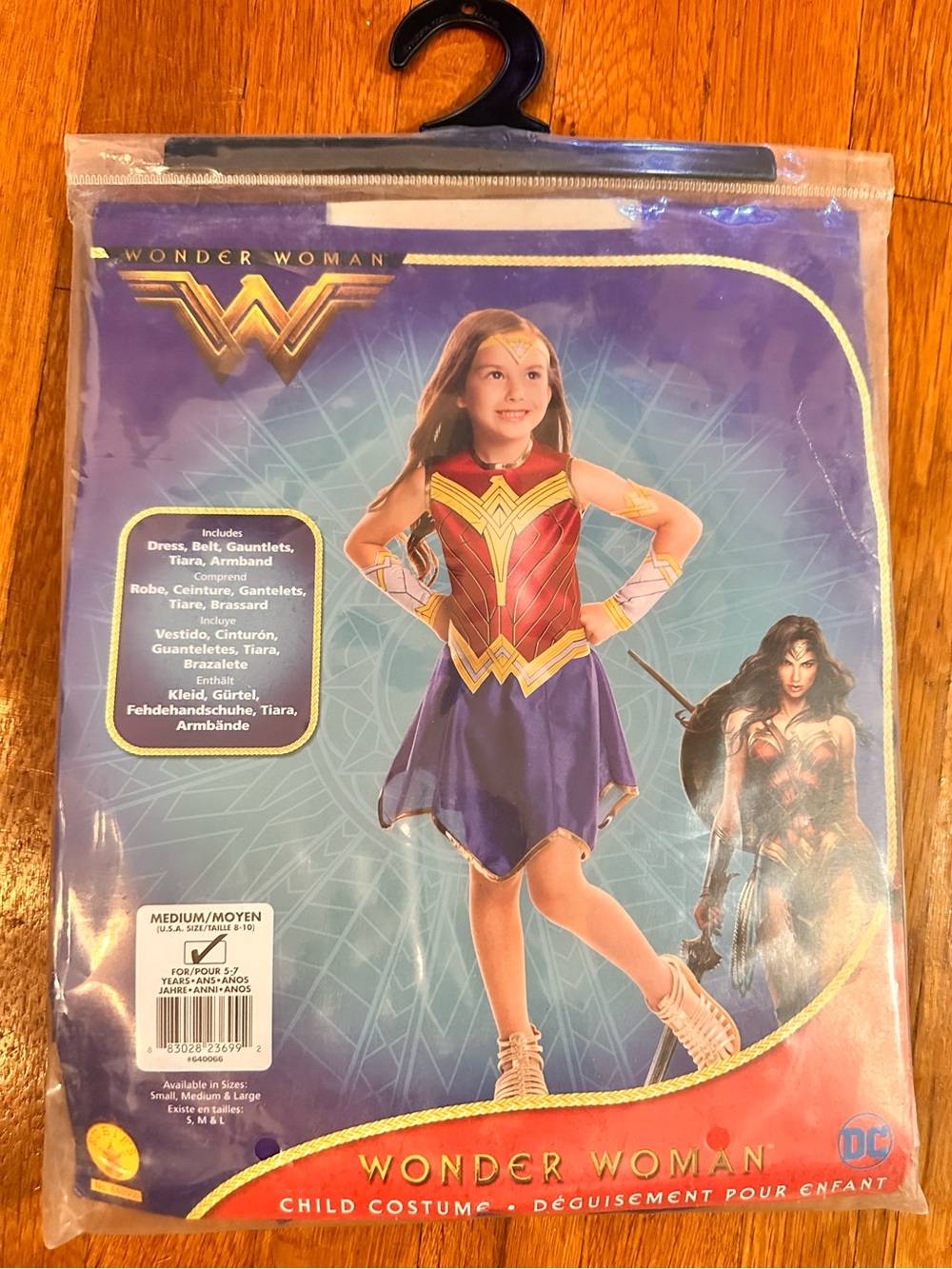 Wonder Woman child medium 8-10 costume